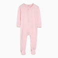 thumbnail image 1 of mgoYE Baby Pajamas 12-18 Months Newborn Sleepers for Boy Girl Clothes 0 3 6 12 18 24 Months Footed Pjs Pink, 1 of 9