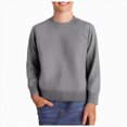 thumbnail image 1 of mgoYE Boys Girls Sweaters Kids Crewneck Long Sleeve Knit Pullover Sweater Size 3 Years, 1 of 5