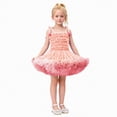 thumbnail image 1 of mgoYE Casual Toddler Girl Dress Baby Girls Tutu Strap Dress Toddler Princess Fluffy Layered Mesh Tulle Dance Sleeveless Dress(Pink,1-2 Years), 1 of 4