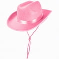 thumbnail image 1 of mgoYE Cowboy Hats Kids Toddler Cowgirl Hat for Boys Girls Child Baby Accessories Western Birthday Party Hat(Pink,4-9 Years), 1 of 7