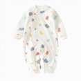 thumbnail image 1 of mgoYE Cute Baby Boy Clothes Newborn Baby Boy Fall Clothes Infant Winter Outfit Jumpsuit Romper Size 0-3 Months, 1 of 6