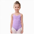 thumbnail image 1 of mgoYE Girls Ballet Leotard, Camisole Girls Dance Leotard with Adjustable Straps for Ballet, Gymnastics(Light Purple,9-10 Years), 1 of 5