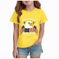 thumbnail image 1 of mgoYE Girls Boy's American 250th Anniversary Printed Casual Sweatshirt 250 Years 1776–2026 Patriotic Shirt 250th American Anniversary(Yellow,2-3 Years), 1 of 4