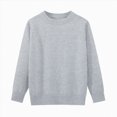 thumbnail image 1 of mgoYE Girls Crewneck Knit Pullover Sweaters Long Lantern Sleeve Oversized Knit Cute Jumper Tops Size 13-15 Years, 1 of 4