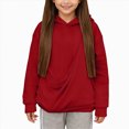 thumbnail image 1 of mgoYE Girls Dog Hoodie with Pouch Pet Carrier Hoodies Pocket Kid Sweatshirt Pullover Tops Winter Clothes, 1 of 6
