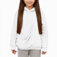 thumbnail image 1 of mgoYE Girls Dog Hoodie with Pouch Pet Carrier Hoodies Pocket Kid Sweatshirt Pullover Tops Winter Clothes, 1 of 6
