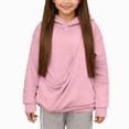 thumbnail image 1 of mgoYE Girls Dog Hoodie with Pouch Pet Carrier Hoodies Pocket Kid Sweatshirt Pullover Tops Winter Clothes, 1 of 6