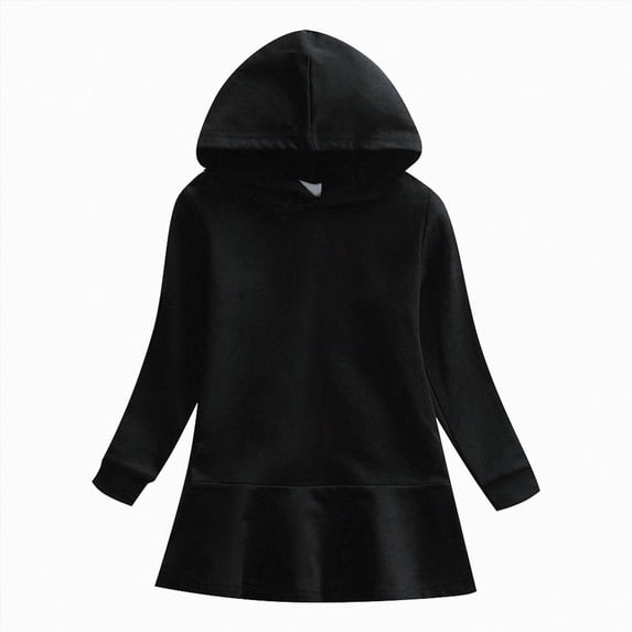 mgoYE Girls Swim Cover Up UPF 50+ Sun Protection Hoodie Long Sleeve Rash Guard Full Zip Quick Dry Beach Swimsuit Coverup(Black,9-10 Years)