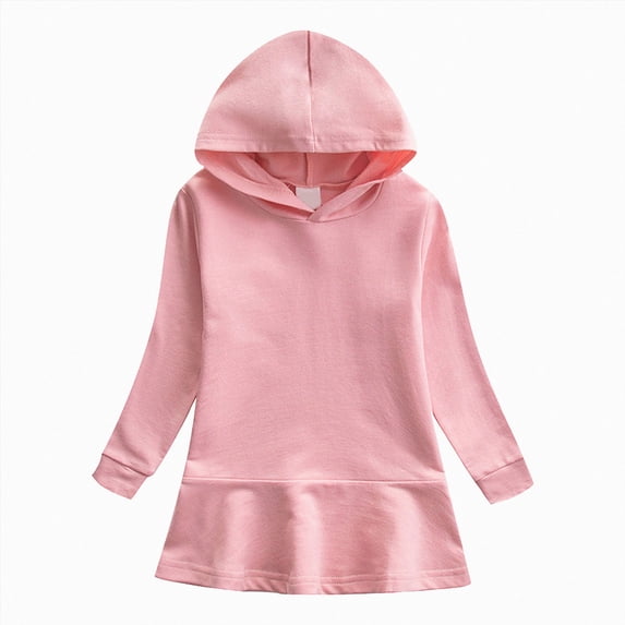 mgoYE Girls Swim Cover Up UPF 50+ Sun Protection Hoodie Long Sleeve Rash Guard Full Zip Quick Dry Beach Swimsuit Coverup(Pink,3-4 Years)