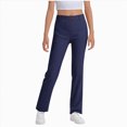 thumbnail image 1 of mgoYE Girls Uniform Pants Kids Pants High Stretchy, 1 of 6