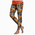 thumbnail image 1 of mgoYE Halloween Pajamas Women Pants Printed Casual Holiday Tights Elastic Waist Workout Jogger Yoga Pant Size S, 1 of 7