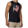 thumbnail image 1 of mgoYE Independence Day Tank Undershirts for Men 4th of July Shirts USA Print Patriotic Sleeveless Muscle Tee Tops Black-M, 1 of 5