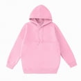 thumbnail image 1 of mgoYE Kangaroo Pouch Hoodie for Women Oversized Dog Pouch Sweatshirts Pet Carrier Pullover Animal Holder Long Sleeve Tops(Pink,XL), 1 of 9
