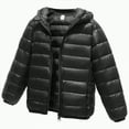 thumbnail image 1 of mgoYE Kids Boys Girls Winter Coat Girls Puffer Jacket Baby Warm Winter Coats Boys Packable Outerwear for School and Outdoor Activities(Black,4-5 Years), 1 of 9