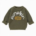 thumbnail image 1 of mgoYE Kids Girls Boys Halloween Sweater Pumpkin Letter Long Sleeve Knitwear Top Fall Winter Knitted Jumper Size 7-8 Years, 1 of 4
