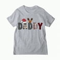 thumbnail image 1 of mgoYE Matching Family Christmas Cute Pattern Christmas Gift Kids T-Shirt Parent-Child Short Sleeves(Grey,3XL), 1 of 8