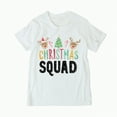 thumbnail image 1 of mgoYE Matching Family Christmas Cute Pattern Christmas Gift Kids T-Shirt Parent-Child Short Sleeves(White,XL), 1 of 9