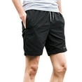 thumbnail image 1 of mgoYE Men's Swim Trunks Beach Board Shorts Quick Dry Swimsuit Bathing Suits with Pockets Men's Swim Trunks Mens Summer Shorts(Black,3XL), 1 of 3