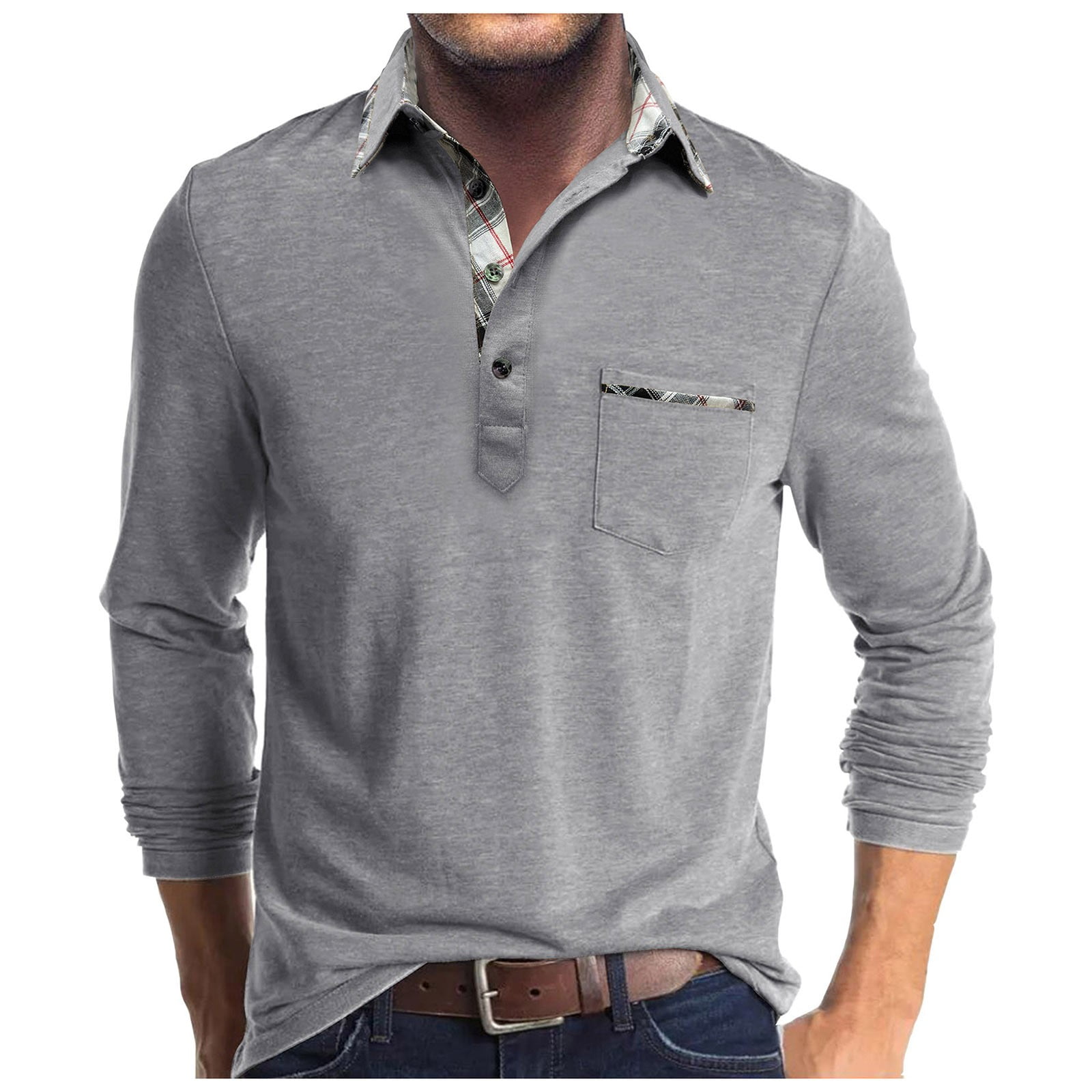 mgoYE Mens Golf Shirts Golf Shirts for Men Regular and Big and Tall ...