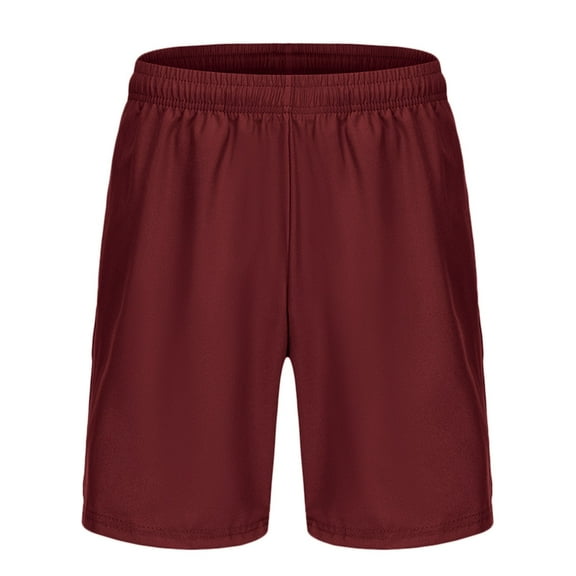 mgoYE Mens Summer Shorts Mens Sweat Shorts Above Knee Workout Gym Shorts Lounge Shorts Athletic Shorts for Men(Red,3XL)