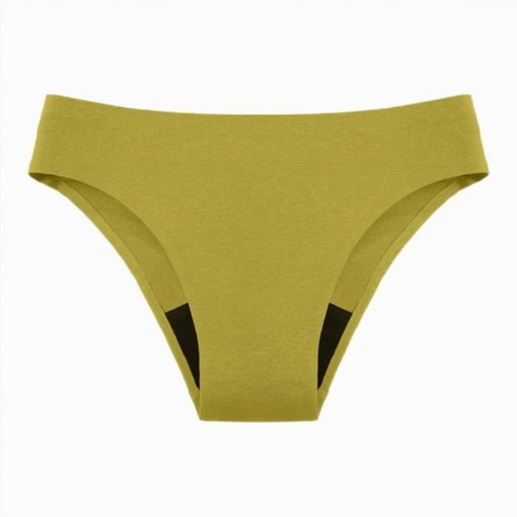 mgoYE Period Swimwear Leakproof Menstrual Bikini Waterproof Bottom Swim Brief Light Flow - Teens Girls Women(Green,XL)