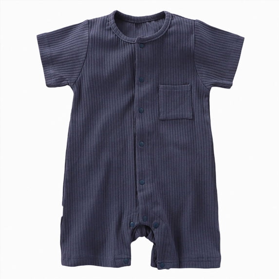 mgoYE Preemie Boy Clothes Baby Boy Romper Fall Winter Outfit Waffle Long Sleeve Romper Jumpsuit With Hat Infant Cute Newborn Boy Clothes Size 9-12 Months
