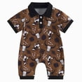 thumbnail image 1 of mgoYE Preemie Boy Clothes Preemie Newborn Baby Boy Clothes Ribbed Knitted Long Sleeve Rompers Fall Winter Outfits Pants Sets Gifts for Boys Size 12-18 Months, 1 of 7