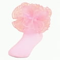 thumbnail image 1 of mgoYE Ruffle Socks Kids Girls Ruffle Socks Toddler Double Lace Sock Turn Cuff Dress Socks with Ruffles Little Baby Girl Kids(Pink,0-6 Months), 1 of 9