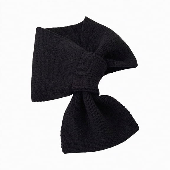 mgoYE Scarf for Women,soft Winter Scarves, Womens Warm Thick Scarf for Cold Weather(Black,One Size)