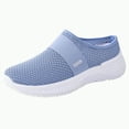 thumbnail image 1 of mgoYE Slip Resistant Work Shoes for Women Women's Slip-On Sneaker|Blue 6, 1 of 5