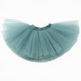 thumbnail image 1 of mgoYE Sparkle Tutu for Toddler Girls Tulle Ballet Dance Skirt Princess Baby Kids Dress up Birthday Party(Dark Green,4-7 Years), 1 of 4