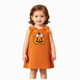 thumbnail image 1 of mgoYE Toddler Baby Girl Halloween Outfit Sleevless Tank Dress A-line Dress, 1 of 6