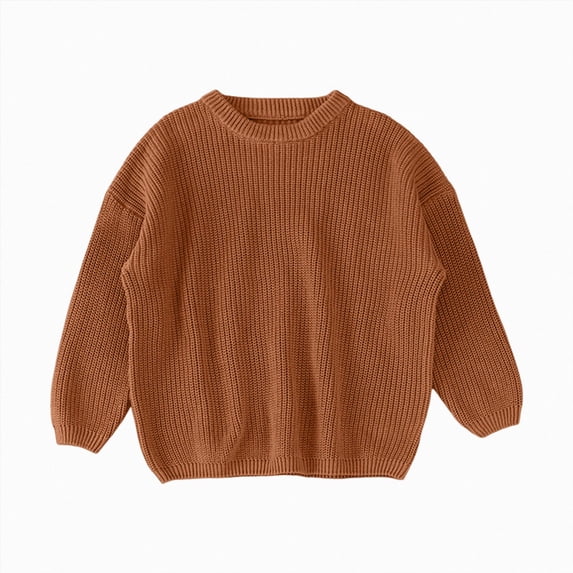 mgoYE Toddler Baby Girls Boys Knit Sweater Pullover Long Sleeve Sweatshirt Fall Winter Clothes Size 0-3 Months