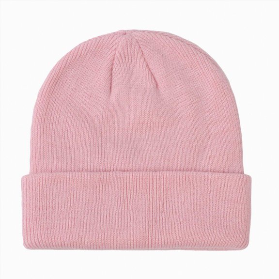 mgoYE Toddler Beanie Baby Beanies for Boys Girls Kids Winter Hats Children Knit Warm Caps(Pink,0-2 Years)