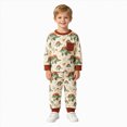thumbnail image 1 of mgoYE Toddler Boy Clothes Dinosaur Long Sleeve Sweatshirt Jogger Pants Casual Sweatsuit Set Newborn Fall Winter Outfits, 1 of 5