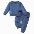 thumbnail image 1 of mgoYE Toddler Boy Clothes Sweatshirt 2 Piece Outfit Set Fall Winter Clothes, 1 of 9