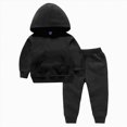 thumbnail image 1 of mgoYE Toddler Boys Girls Clothes Fall Winter Outfit Sets Baby Boy Girl Outfits 6M 12M 24M 2T 3T 4T 5T 2PCS, 1 of 3