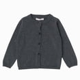 thumbnail image 1 of mgoYE Toddler Boys Girls Crewneck Cardigan Sweaters Long Sleeve Kids Button Cotton School Uniform Knit Tops Outwear Size 18-24 Months, 1 of 5
