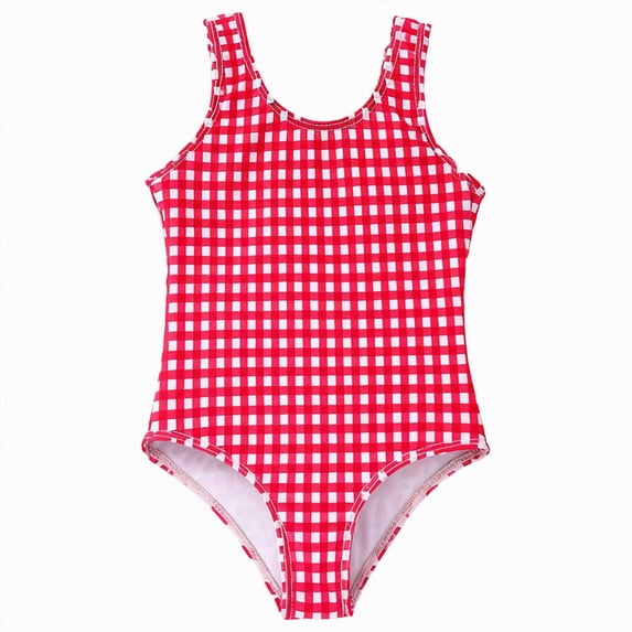 mgoYE Toddler Girl Swimsuit 2t Girls Swimsuit One Piece Swimsuits Solid Ruched Bathing Suit for Girls Full Coverage Modest Padded Swimwear(Red,3-4 Years)
