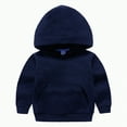thumbnail image 1 of mgoYE Toddler Hoodies Girls Baby Hoodie for Boy Girl, Full Zip-up Lightweight Thin Jackets Coat Sweatshirts|Dark Blue 9-10 Years, 1 of 4