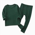 thumbnail image 1 of mgoYE Toddler Kids Soft Lightweight Breathable Modal Boys Girls Sleepwear Pajamas Set 12-24 Months, 1 of 9