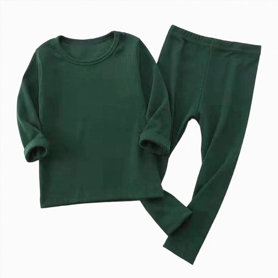 mgoYE Toddler Kids Soft Lightweight Breathable Modal Boys Girls Sleepwear Pajamas Set 12-24 Months