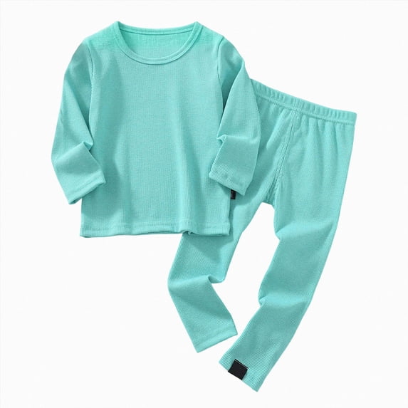 mgoYE Toddler Kids Soft Lightweight Breathable Modal Boys Girls Sleepwear Pajamas Set 3-4 Years