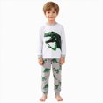 thumbnail image 1 of mgoYE Toddler Outfit Dinosaur Cotton Sleepwear Toddler Kids 2 Piece Long Sleeve Pajama Sets, 1 of 9