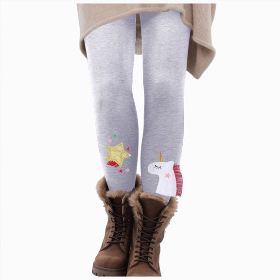 mgoYE Toddler and Baby Girls Cotton Leggings Pants Full Length Basic Leggings Stretchy Legging Tight Pants(Light Gray,6-7 Years)