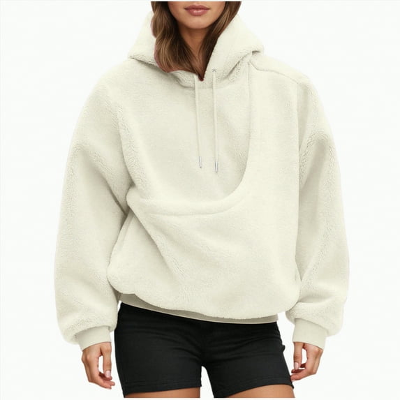 mgoYE Unisex Pet Carrier Hoodie Cat Dog Pouch Holder Sweatshirt Shirt Top(Beige,S)