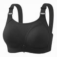thumbnail image 1 of mgoYE Women's Bras Wireless Full Coverage Plus Size Minimizer Comfort Soft Bra(Black,38), 1 of 5