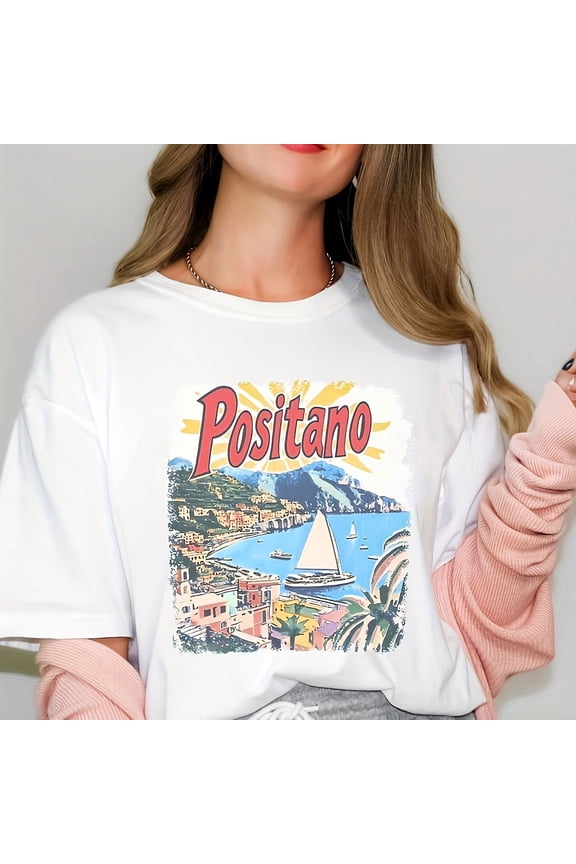 mia De Positano, mia De La De Amai, mia De Italia, Estéti Vintage De Abuela Costera, mia Con Gráficos R, Italiana1