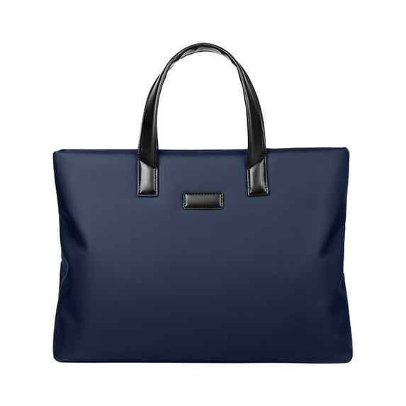 miaomiaoke Document Bag Briefcase, nylon Waterproof File Bag, Portable Notary Bag with Handle, Lightweight File Bag for Business, Files, Laptop, Document Storage Hangbag