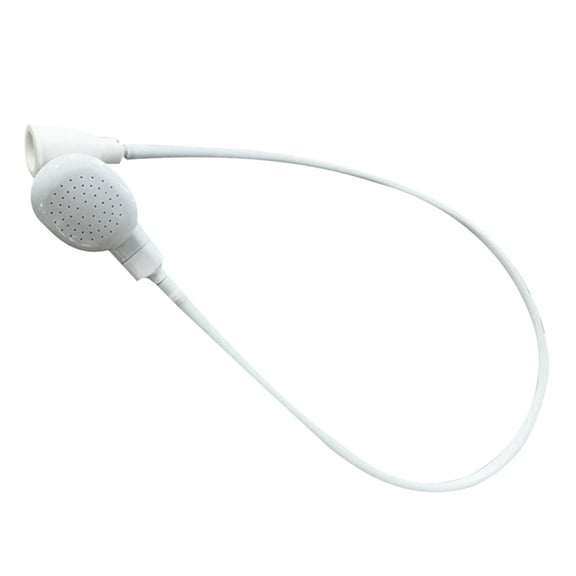 miaomiaoke Sink Spray Rubber Hose,Portable Sink Hose Attachment for Faucet, Hand Held Shower Head Sprayer for Bathing Baby,Pets,Washing Hair,Rinsing Vegetables Dog Wash Sprayer (White)